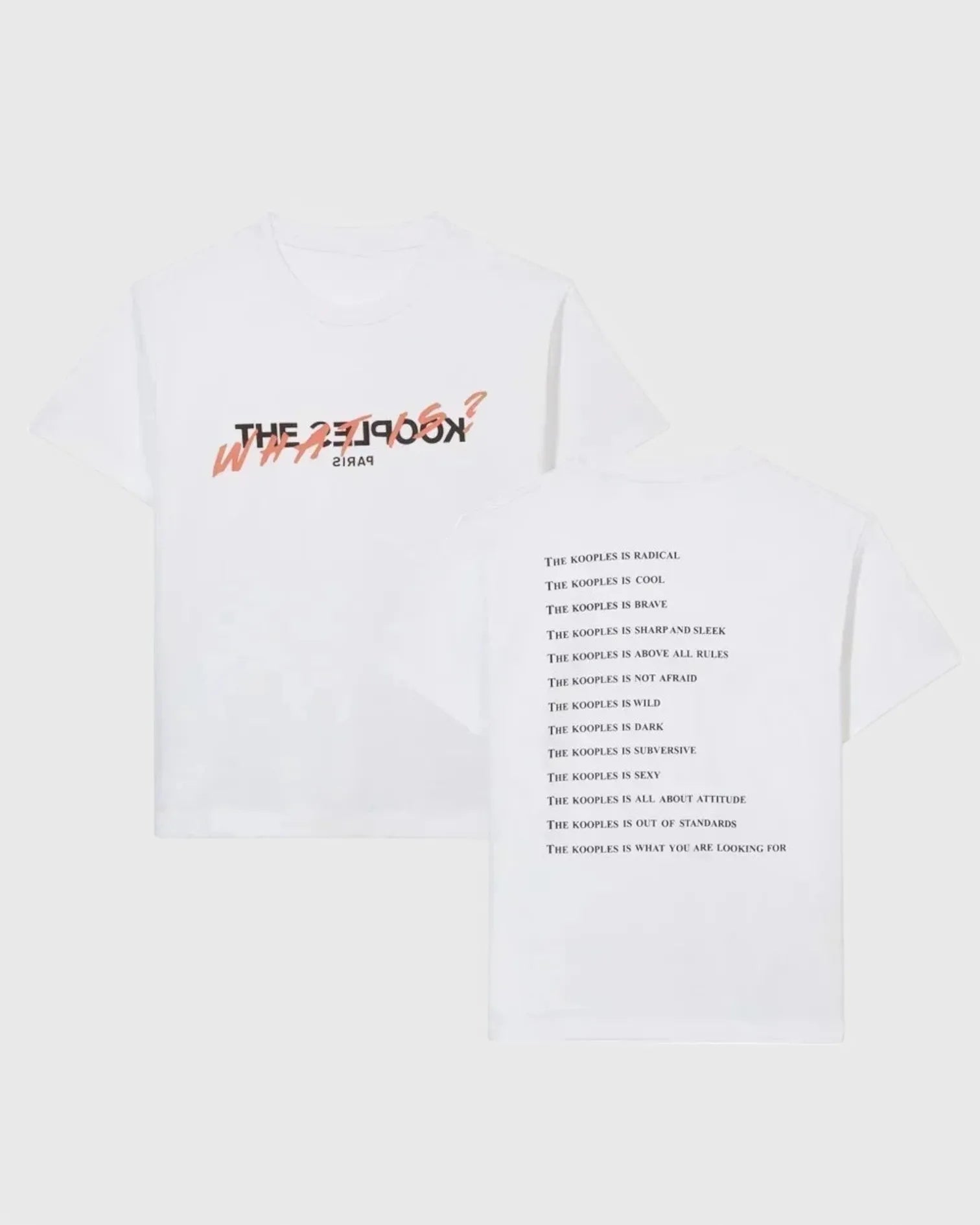 T-Shirt The Kooples - What is ?