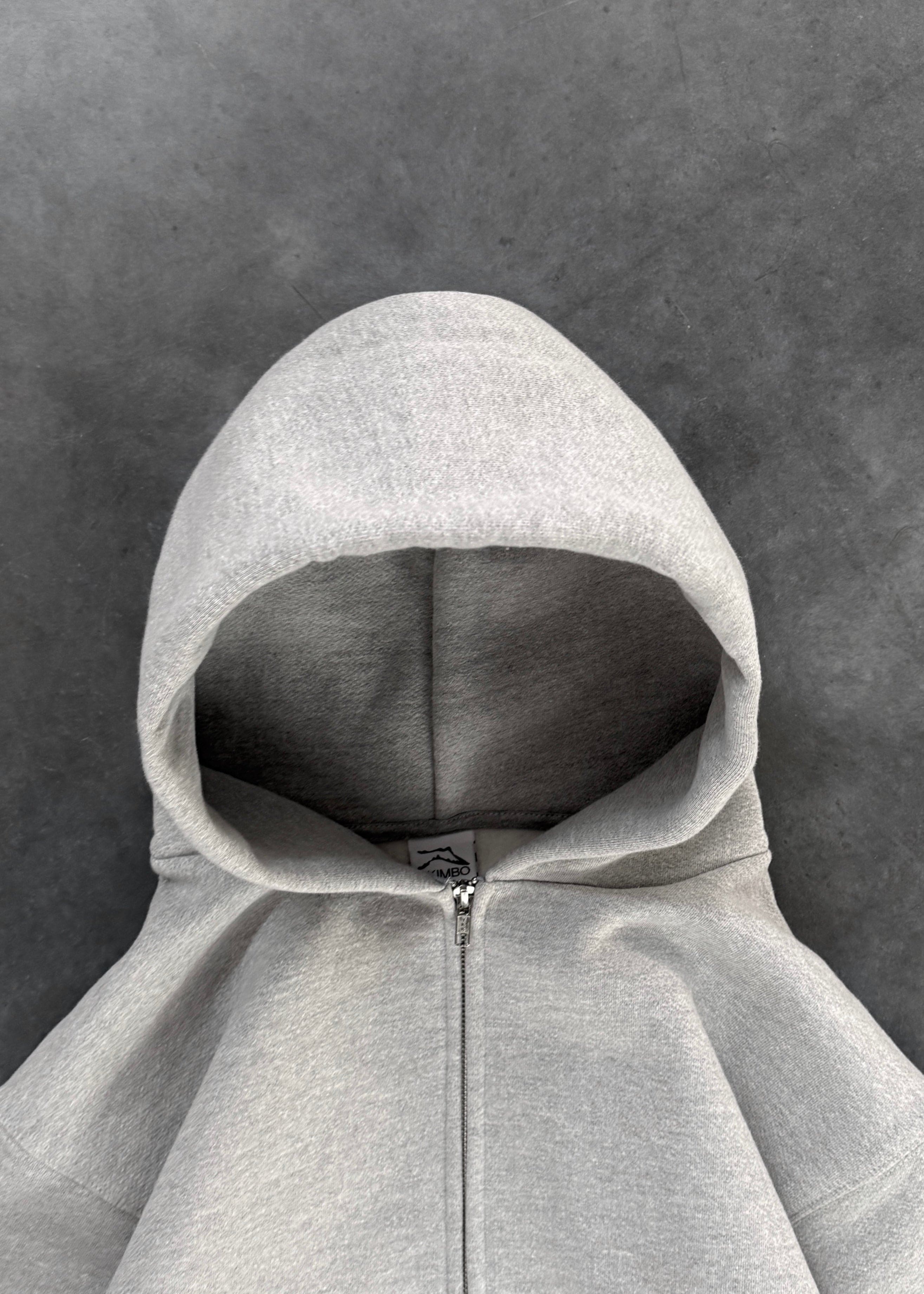 Zip Hoodie "Triple Grey"