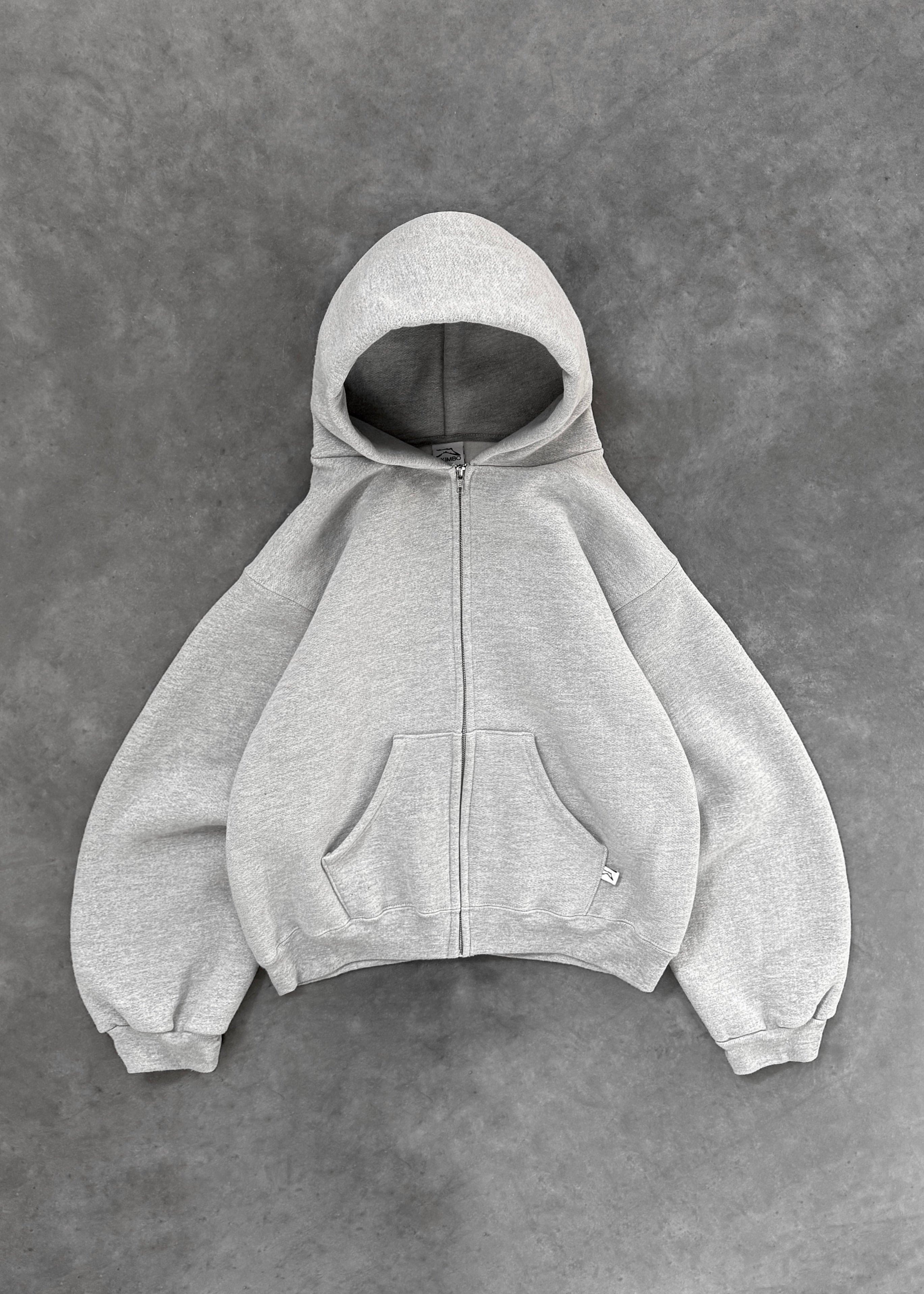 Hoodie Zip "Triple Grey"